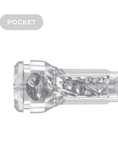 KIIROO FEEL POCKET STROKER CRYSTAL BY KIIROO TRANSPARENTE KIIROO FEEL POCKET STROKER CRYSTAL BY KIIROO TRANSPARENTE