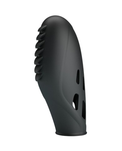 PRETTY LOVE GILO VIBRADOR DE DEDO SILICONA NEGRO