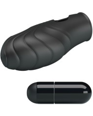 PRETTY LOVE LICH VIBRADOR DE DEDO SILICONA NEGRO