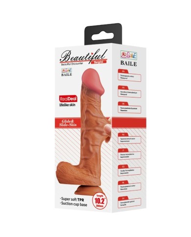 BAILE BERGRISI DILDO REALISTICO 26 CM NATURAL