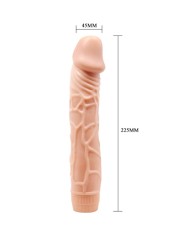 BAILE BOB VIBRADOR REALISTICO 225 CM NATURAL