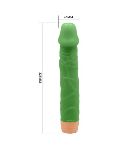 BAILE BILL VIBRADOR REALISTICO 225 CM VERDE