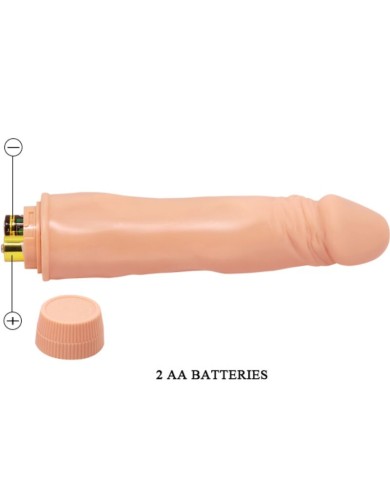 BAILE DWARF VIBRADOR REALISTICO 21 CM NATURAL