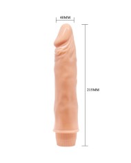 BAILE DWARF VIBRADOR REALISTICO 21 CM NATURAL