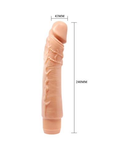 BAILE DYBBUK VIBRADOR REALISTICO 24 CM NATURAL
