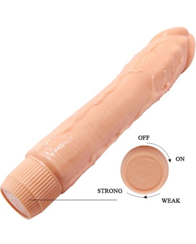 BAILE DYBBUK VIBRADOR REALISTICO 24 CM NATURAL
