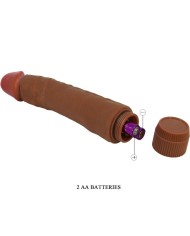 BAILE DYBBUK VIBRADOR REALISTICO 24 CM MULATO