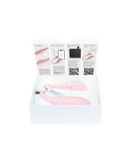 KIIROO SPOT KISS ME VIBRADOR FORMA U ROSA