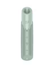 SATISFYER NAUGHTY KISS ESTIMULADOR CLITORIS POR ONDAS VERDE AGUA