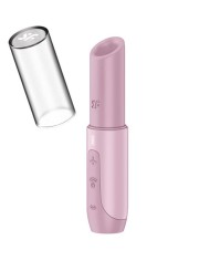 SATISFYER SECRET KISS ESTIMULADOR CLITORIS POR ONDAS ROSA