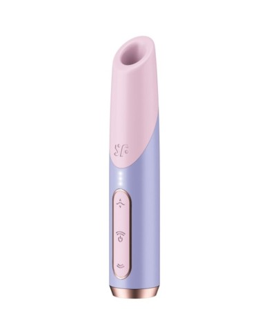 SATISFYER BOLD KISS ESTIMULADOR CLITORIS POR ONDAS ROSA VIOLETA