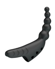 PRETTY LOVE JORDIN VIBRADOR DE DEDO 10 VIBRACIONES NEGRO