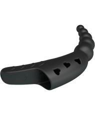 PRETTY LOVE JORDIN VIBRADOR DE DEDO 10 VIBRACIONES NEGRO