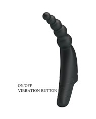 PRETTY LOVE JORDIN VIBRADOR DE DEDO 10 VIBRACIONES NEGRO