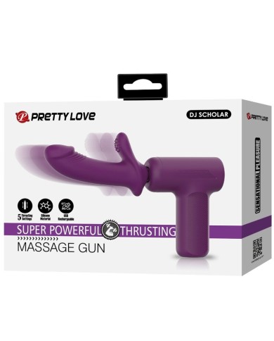 PRETTY LOVE DJ SCHOLAR MASAJEADOR 5 CONFIGURACIONES MORADO