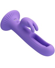 PRETTY LOVE KILLMOULIS VIBRADOR RABBIT 12 MODOS DE VIBRACION MORADO