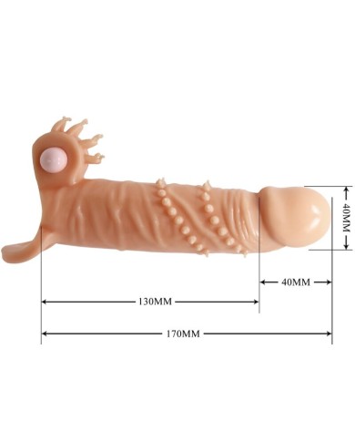 PRETTY LOVE CONNOR FUNDA PARA PENE ESTIMULADOR DE CLITORIS NATURAL PRETTY LOVE CONNOR FUNDA PARA PENE ESTIMULADOR DE CLITORIS NATURAL
