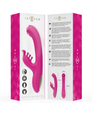 INTENSE CHRISTINA VIBRADOR MULTIFUNCION RABBIT 225 CM ROSA