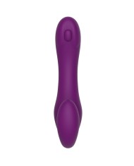 XOCOON STRAPLESS STRAP ON VIBRADOR 2 EN 1 CON CONTROL REMOTO MORADO