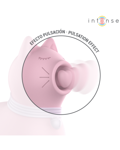 INTENSE MARIE ESTIMULADOR CON LENGUA EFECTO PULSACION ROSA