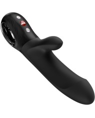 FUN FACTORY BI STRONIC EMBRACE CONEJO ESTIMULADOR DE EMPUJE NEGRO