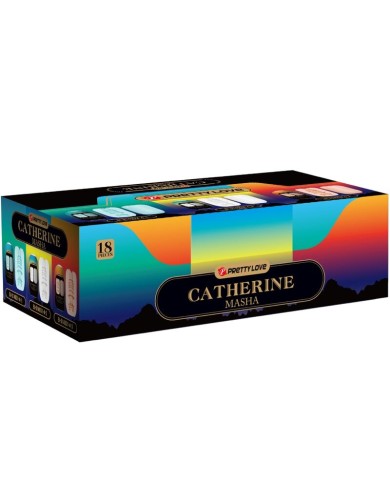 PRETTY LOVE MASHA PACK 18 MASTRUBADORES MASCULINOS VARIOS