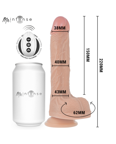 MR INTENSE BALDWIN REALISTICO MULTIFUNCION CON VIBRACION UP AND DOWN CONTROL REMOTO 22 CM O 4 CM