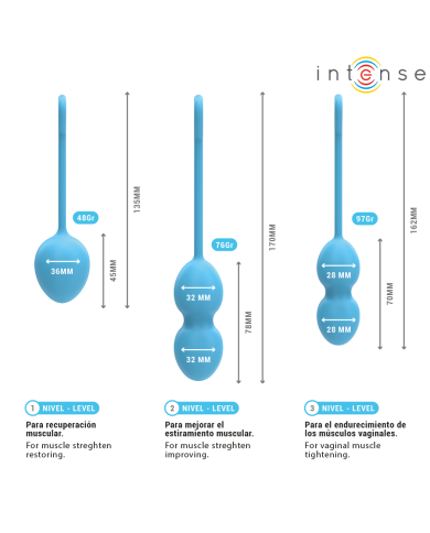 INTENSE CHARLI KIT BOLAS KEGEL OCEAN