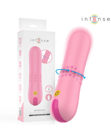 INTENSE BARBARA VIBRADOR CON PERLAS GIRATORIAS