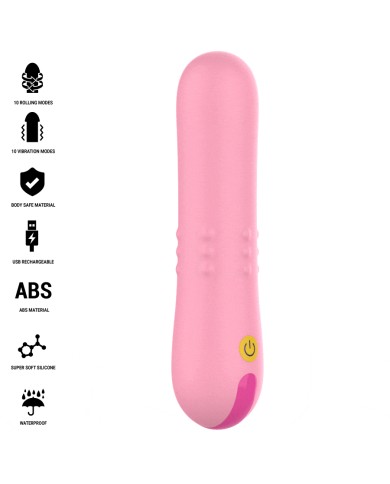 INTENSE BARBARA VIBRADOR CON PERLAS GIRATORIAS