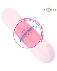 INTENSE BARBARA VIBRADOR CON PERLAS GIRATORIAS
