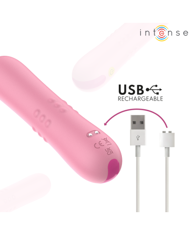 INTENSE BARBARA VIBRADOR CON PERLAS GIRATORIAS
