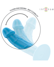 INTENSE PHOEBE VIBRADOR REALISTICO 10 VIBRACIONES AZUL CONTROL REMOTO