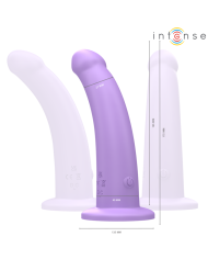 INTENSE EDDIE VIBRADOR 175 CM 10 VIBRACIONES MORADO CONTROL REMOTO