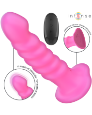 INTENSE CINDY VIBRADOR TALLA L DISENO EN ESPIRAL 10 VIBRACIONES ROSA CONTROL REMOTO