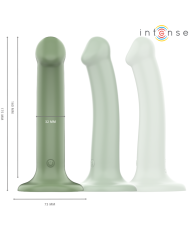 INTENSE BECCA VIBRADOR CON VENTOSA 10 VIBRACIONES VERDE CONTROL REMOTO