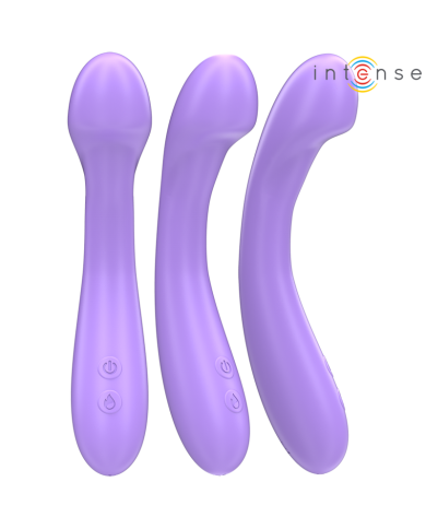 INTENSE BECKY VIBRADOR 19 CM CALENTABLE 7 VIBRACIONES MORADO