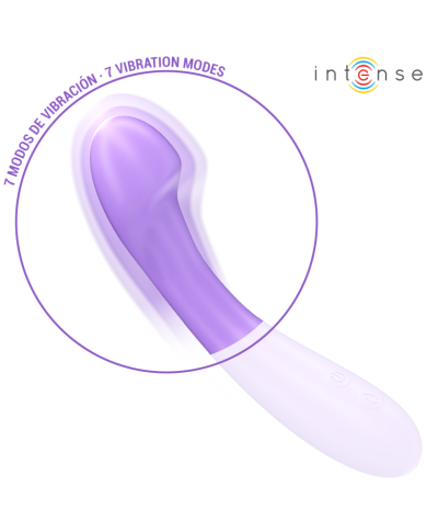 INTENSE BECKY VIBRADOR 19 CM CALENTABLE 7 VIBRACIONES MORADO