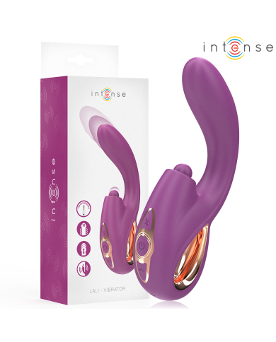 INTENSE LALI VIBRADOR PUNTO G MULTIFUNCION ESTIMULACION EMPUJE VIBRACION MORADO
