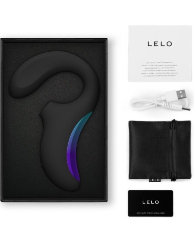 LELO ENIGMA WAVE MASAJEADOR TRIPLE VIBRACION NEGRO