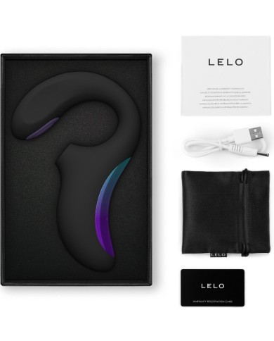 LELO ENIGMA DOUBLE SONIC VIBRADOR PUNTO G NEGRO