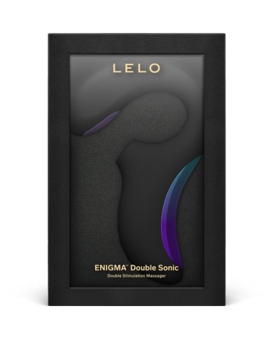 LELO ENIGMA DOUBLE SONIC VIBRADOR PUNTO G NEGRO