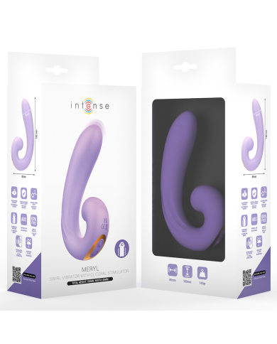 INTENSE MERYL ESTIMULADOR CLITORIS DOBLE VIBRACION