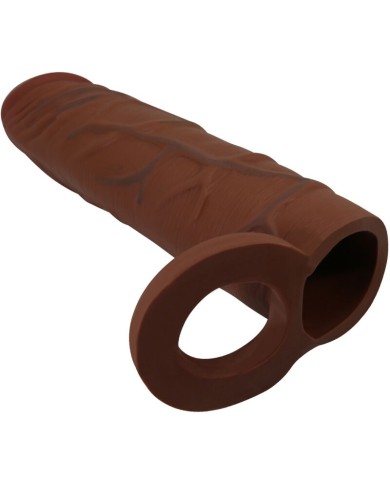 PRETTY LOVE KAILE FUNDA PARA PENE CON EXTENSION DE 25 CM MULATO PRETTY LOVE KAILE FUNDA PARA PENE CON EXTENSION DE 25 CM MULATO