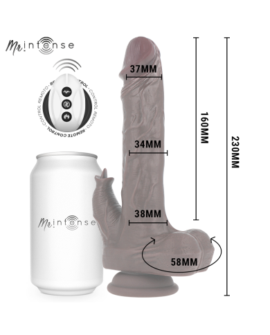 MR INTENSE MORGAN REALISTICO MULTIFUNCION CON VIBRACION Y UP AND DOWN CONTROL REMOTO 23 CM O 35 CM