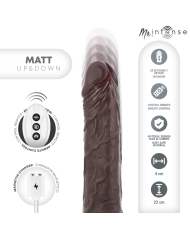 MR INTENSE MATT REALISTICO MULTIFUNCION CON VIBRACION UP AND DOWN CONTROL REMOTO 22 CM O 4 CM