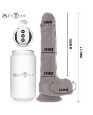 MR INTENSE MATT REALISTICO MULTIFUNCION CON VIBRACION UP AND DOWN CONTROL REMOTO 22 CM O 4 CM