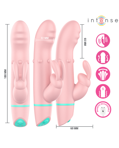 INTENSE ALVIN ESTIMULADOR RABBIT VIBRADOR ROLLING OSCILANTE