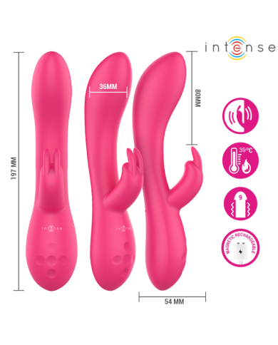INTENSE TAMMY ESTIMULADOR RABBIT CON CALOR