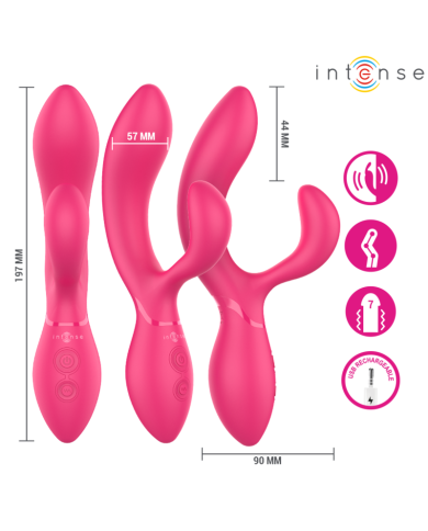 INTENSE CHARLY ESTIMULADOR VIBRADOR ARTICULABLE